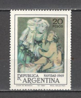 Argentina.1969 Nasterea Domnului-Pictura GA.260 foto