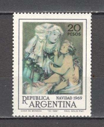 Argentina.1969 Nasterea Domnului-Pictura GA.260