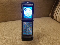 Telefon clapeta Motorola Razr V3 Black Liber de retea Livrare gratuita! foto