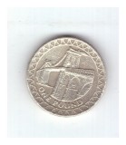 Moneda Anglia 1 pound / 1 lira 2005 Menai Bridge, stare relativ buna, curata