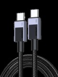 CABLU alimentare si date Ugreen, &quot;L512&quot;, Fast Charging Data Cable pt. smartphone, USB Type-C la USB Type-C 100W, 0.5m, negru &quot;35985&quot; (timbru verde 0.0