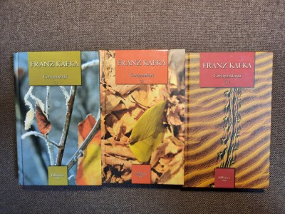 KAFKA CORESPONDENTA 3 VOLUME CARTONATE foto