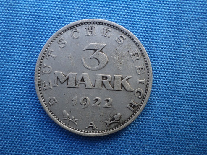 3 MARK 1922 / DEUSTCHES REICH