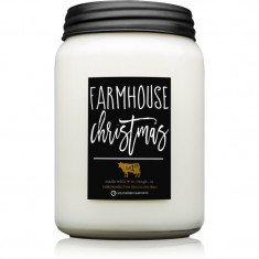 Milkhouse Candle Co. Farmhouse Christmas lumânare parfumată Mason Jar 737 g