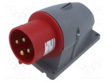 Conector alimentare AC trifazat soclu tată 32A 415V AMPHENOL