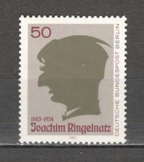Berlin.1983 100 ani nastere J.Ringelnatz-pictor si scriitor SB.920 foto