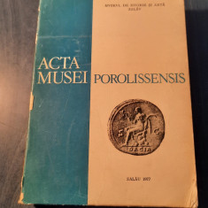 Acta musei porolissensis Anuarul muzeului de istorie si arta Zalau 1977