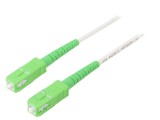 Patch Cord Fibra Optica OS2 SC/APC 2m Alb