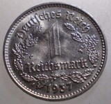 J.118 GERMANIA 1 REICHSMARK 1937 A
