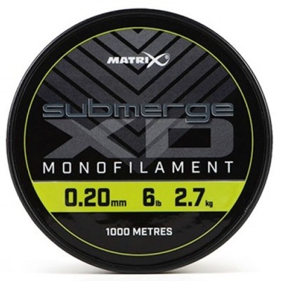 Fir Monofilament Matrix Submerge XD Bulk 0.20mm, 2.7kg, 1000m foto