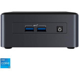 Mini PC Asus NUC 11 Pro Kit NUC11TNHi5 cu procesor Intel&reg; Core&trade; i5-1135G7 pana la 4.20 GHz, fara RAM, fara stocare, Intel&reg; Iris&reg; Xe Graphics, No OS, E