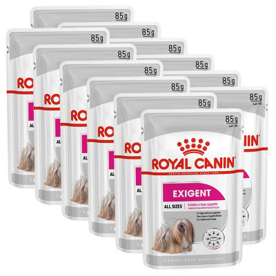 Royal Canin Exigent Dog Loaf pliculeț cu pateu pentru c&amp;acirc;ini mici de 12 x 85 g foto