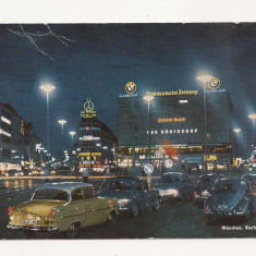 FS2 - Carte Postala - GERMANIA -Munchen, Karlplatz, circulata 1961