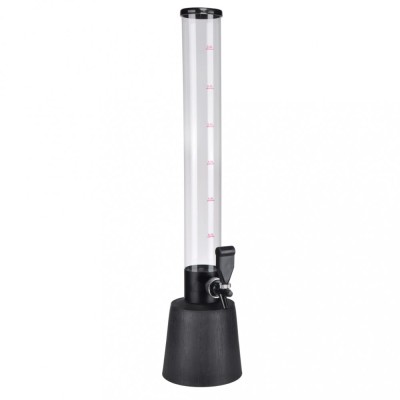 HI Dozator de bere stil turn transparent, 3 L foto