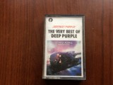 Deep Purple Deepest Purple Very Best of caseta audio muzica hard rock emi rec.