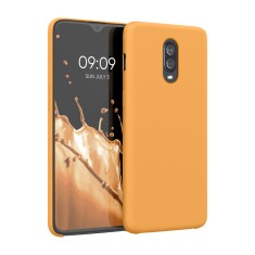 Husa pentru OnePlus 6T, Silicon, Galben, 46316.217