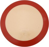 Covoras de copt Delaman, silicon/ fibra de sticla, rosu, 23 cm
