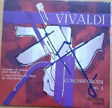 Disc Vinil Vivaldi Orchestra de cameră Pro Musica a cons G. Dima din Cluj-Napoca Concerti Grossi Op. 3 Electrecord ST-ECE 01604