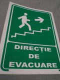 AUTOCOLANT DIRECTIE DE EVACUARE