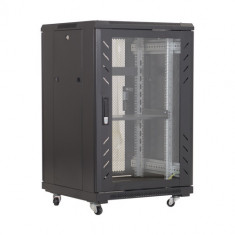 Rack podea 27U 19&amp;#039;&amp;#039; 600x600&amp;#039;negru - ASYTECH Networking ASY-27U-6060E SafetyGuard Surveillance foto