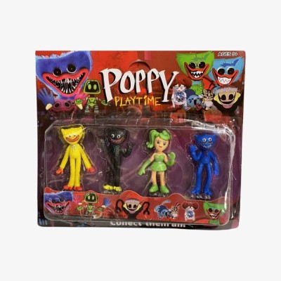 Set 4 figurine Huggy Wuggy - Poppy Playtime foto