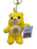 Ursulet Galben Breloc Simbol Soare, Pufos, Fata Vesela, Accesorii Chei Ghiozdan Rucsac