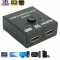 Splitter/switch adaptor HDMI bidirectional 1x 2HDMI sau 2x 1HDMI