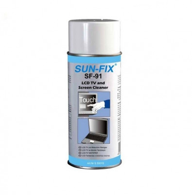 Spray pentru curatat ecranul televizorului SF-91 Sun-Fix 50015, 200 ml foto