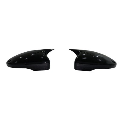 Capace oglinzi Batman style VW Passat B6 2005-2010 negru lucios foto