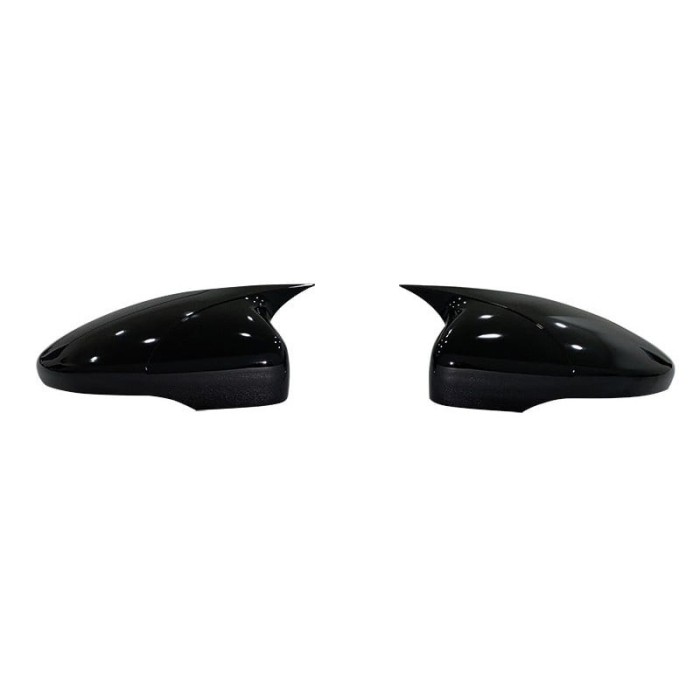Capace oglinzi Batman style VW Passat B6 2005-2010 negru lucios