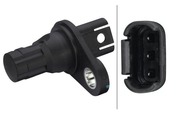 HELLA 6PU 009 163-301 Senzor impulsuri, arbore cotit