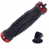 Cumpara ieftin Grip cauciucat cu filet 1/4 tata si adaptor pentru GoPro SJCAM Xiaomi GP198, Generic