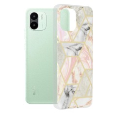 Husa telefon compatibila xiaomi redmi a1 / a2, personalizata, pink hex foto