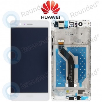 Huawei P9 Lite (VNS-L21, VNS-L31) Capac frontal modul display + LCD + digitizer alb foto