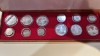 Set 12 Monede Comemorative Romania Argint 1996: 6x10 Lei + 6x100 Lei Atlanta. Numismatica Romaneasca