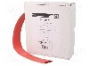 Tub termocontractant, 25.4mm, 5m, ro&amp;#351;ie, TASKER - BOX 2512 R