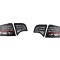 Set stopuri tuning AUDI A4 (B7), 11.2004-03.2008, model SEDAN, Taiwan, partea stanga+dreapta, LED; negru, transparent; cu lampa interioara;