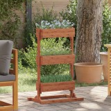 vidaXL Jardinieră, 52 x 30 x 78 cm, lemn de brad 47249