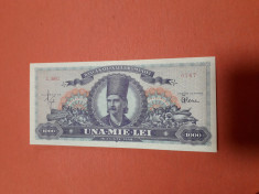 Bancnote romanesti 1000lei 1948 aproape necirculata foto