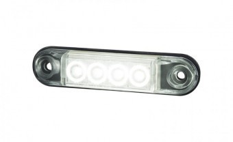 Lampa de gabarit SLIM pentru vehicule ALB LD2327 foto