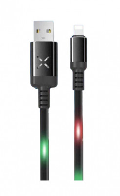 Cablu incarcare telefon USB Lightning 2A Konfulon DC10I negru foto
