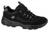 Pantofi pentru adidași Skechers I-Conik 88888250-BBK negru, 35, 35.5, 37, 38