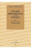 Carte Studii Progresive Vioara Emil Cobilovici Op.5