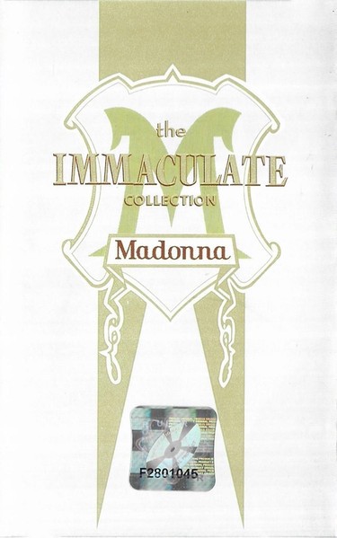 Casetă audio Madonna - The Immaculate Collection, originală