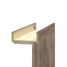 Carcasă decorativă IR grafit frasin 75/ 9.5-11.5 dreapta