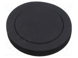 Burete fonoabsorbant ESOL 145x195x25mm negru pentru car audio