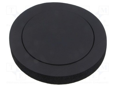 Burete fonoabsorbant ESOL 145x195x25mm negru pentru car audio foto