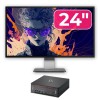Pachet calculator Fujitsu Esprimo Q958 Mini PC i5, 8GB, SSD, monitor 24 inch, Fujitsu Siemens