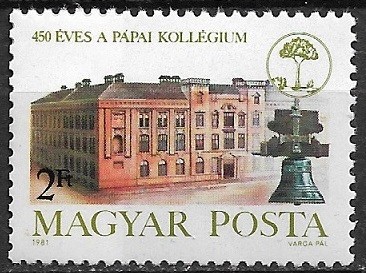 B1519 - Ungaria 1981 - Religie neuzat,perfecta stare