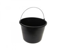 Galeata pentru mortar 16L, culoare neagra, Geko G66101